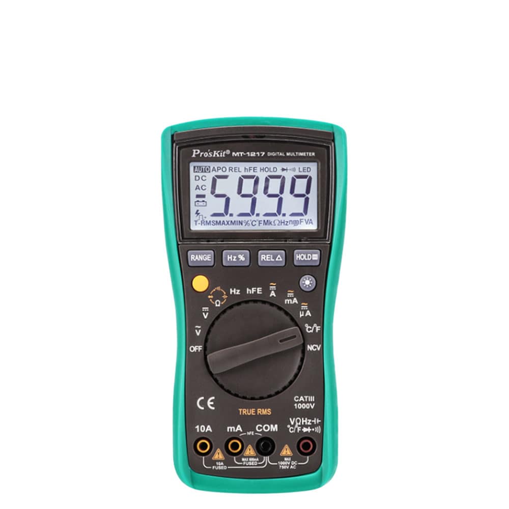 Proskit MT-1217, 3 3/4 Auto Range Digital Multimeter