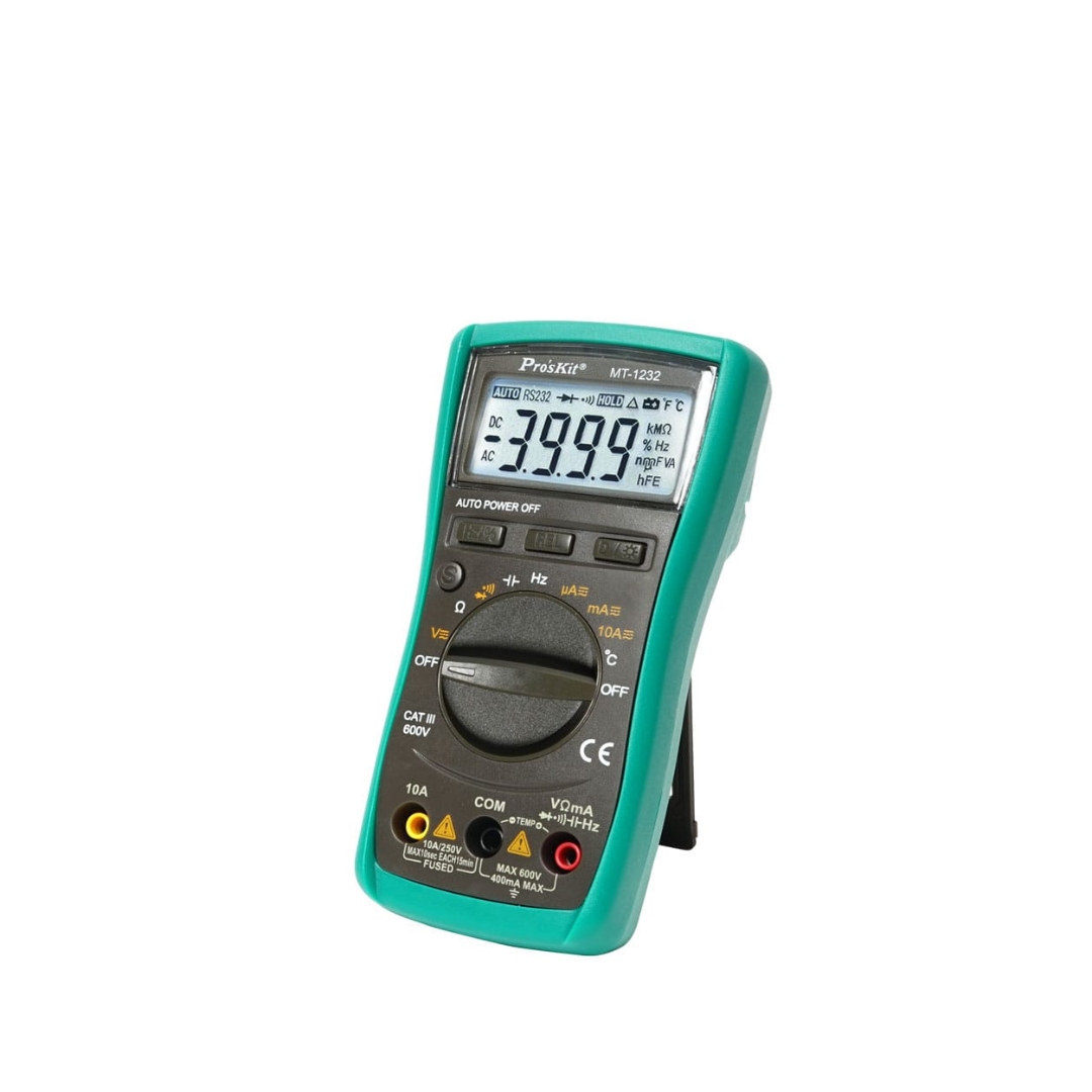 Proskit MT-1232, 3 3/4 Autorange Digital Multimeter - Image 2