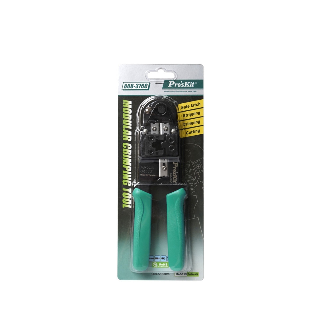 Proskit 808-376C Modular Crimping Tool (200mm) - Image 2