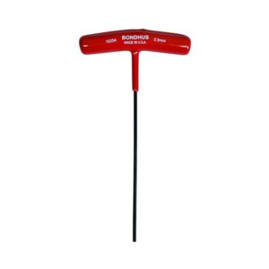 Bondhus 15254, 2.5mm Hex T-Handle 6" Length