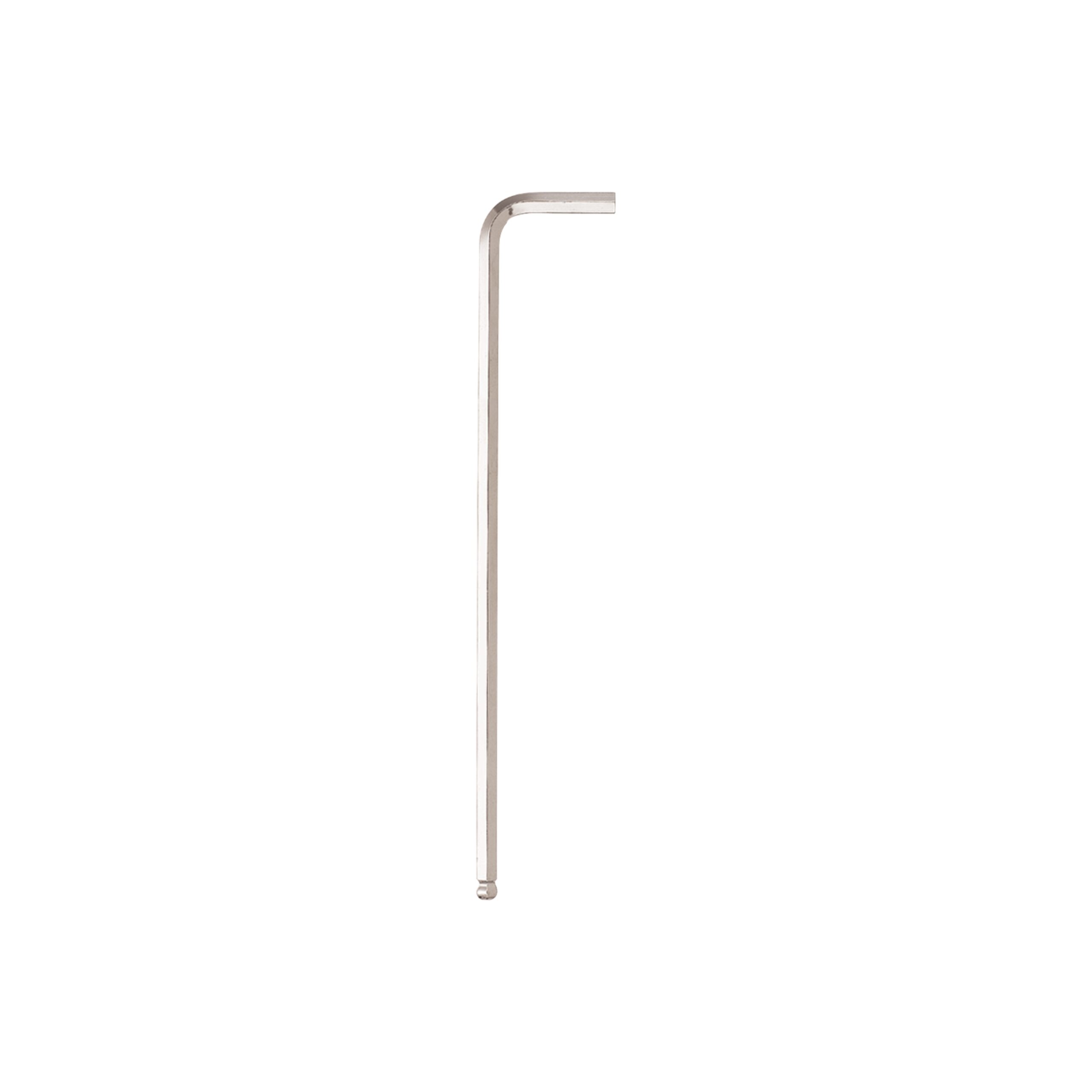 Bondhus 27054, 2.5mm BriteGuard Plated Ball End L-wrench