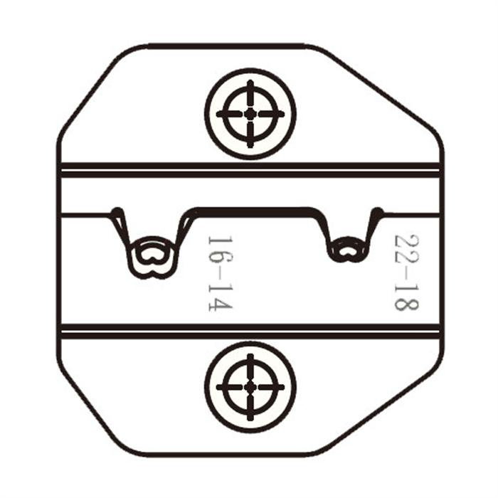 Die Set For Insulated Open Barrel Connectors Commercial Type