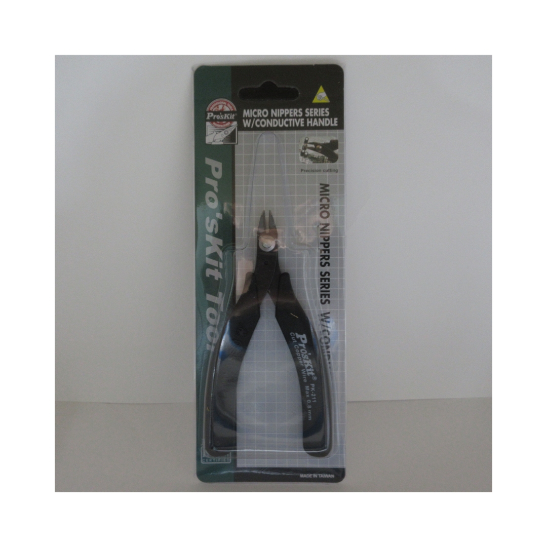 Proskit 1PK-211 Clean Cut Micro Nipper (20AW/0.8mm) 120mm - Image 3