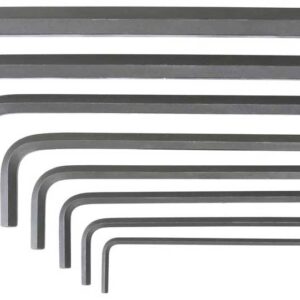 Set 8 Tamper Resistant Hex L-WR 3/32-3/8
