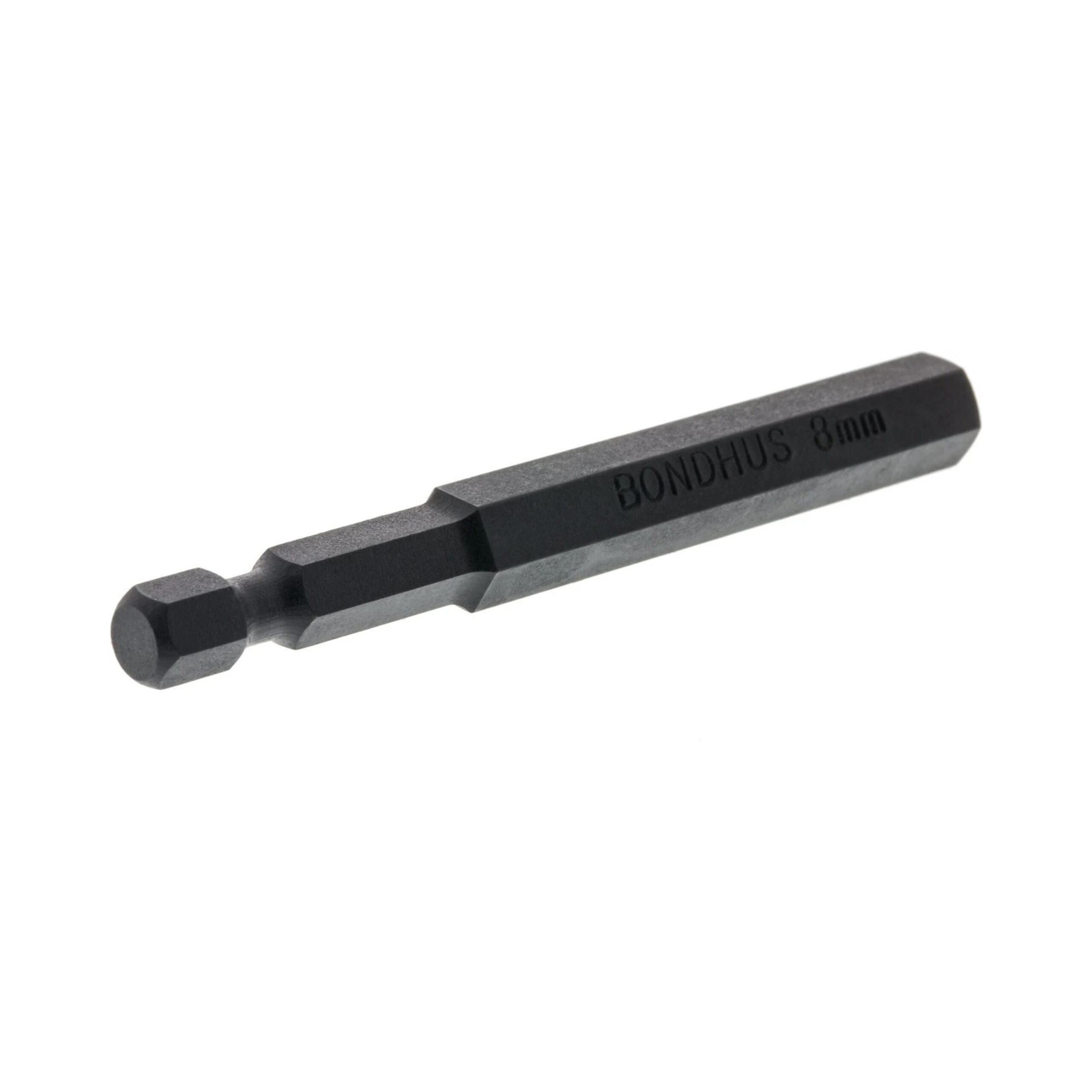 Bondhus 10372, 8mm Hex End Power Bit 3" 8mm Stock