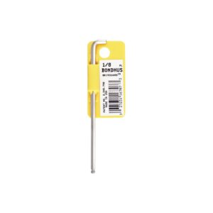 Bondhus 16764, 5.0mm BriteGuard PL Stubby Ball End L-WR XL Tagged/Barcoded