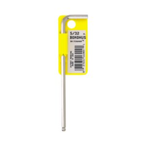 Bondhus 17088, 19mm BriteGuard Plated Ball End L-wrench Tagged & Barcoded