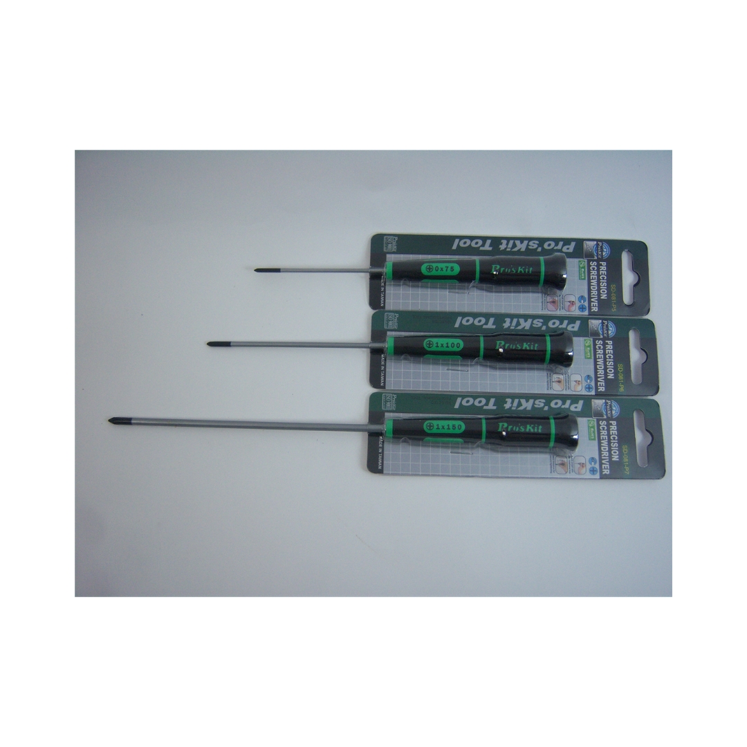 Proskit SD-081-P6, Precision Screwdriver (No.1 x 100mm) - Image 2