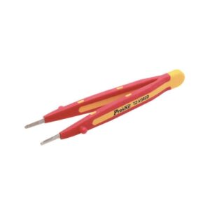Proskit TZ-V302D, VDE 1000V Insulated Wide Tip Tweezer 145mm
