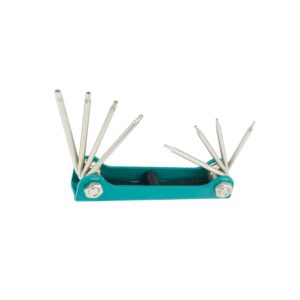 Proskit 8Pk-021T, 8 PCS Folding Tamper-proof Star Key Wrench Set