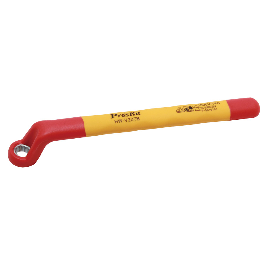 Proskit HW-V207B, VDE 1000V Insulated Single Box End Wrench 7mm