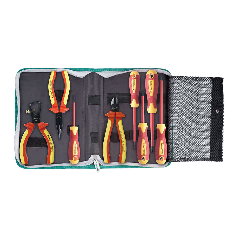 Proskit PK-2801, 1000V Insulated Screwdriver & Plier Set