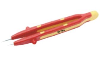 UST-V112A, VDE 1000V Insulated Sharp Tip Tweezer