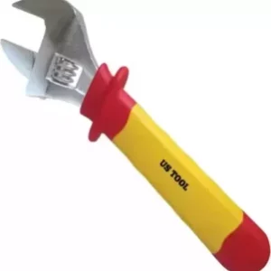 UST-V208, VDE 1000V Insulated 8" Adjustable Wrench