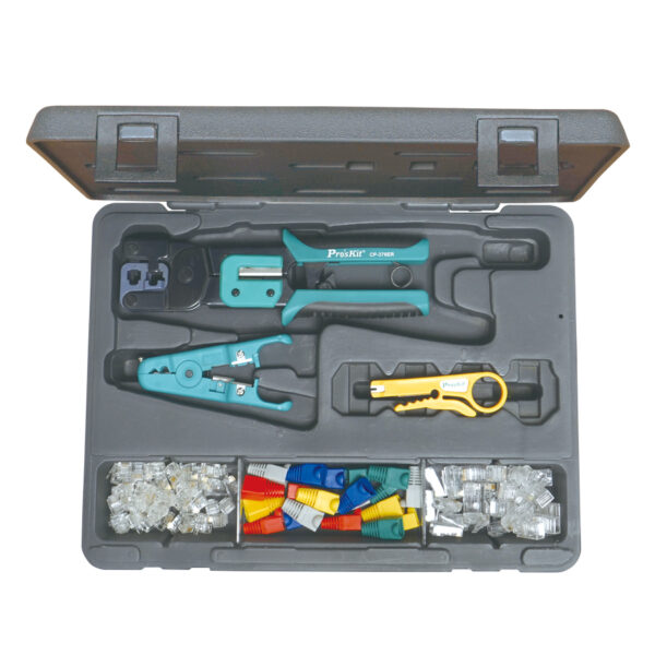 Proskit 1PK-933, RJ-45/11 Combination Telecom Termination Kit