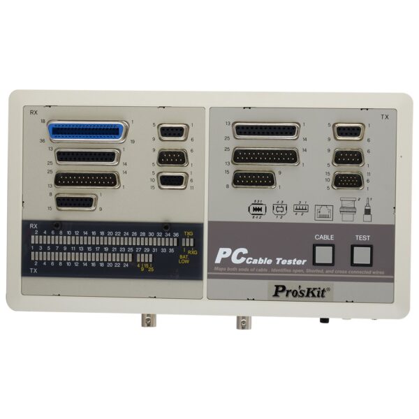 Proskit 3PK-NT013 PC Cable Tester with Optional USB/1394 Test Port