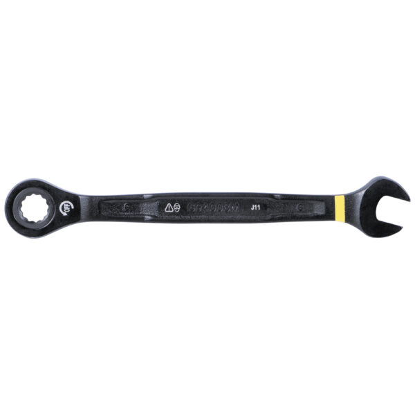 Klein Tool 69408MG, 90-Tooth Ratcheting Combo Wrench Set, Metric, 8-Piece - Image 3