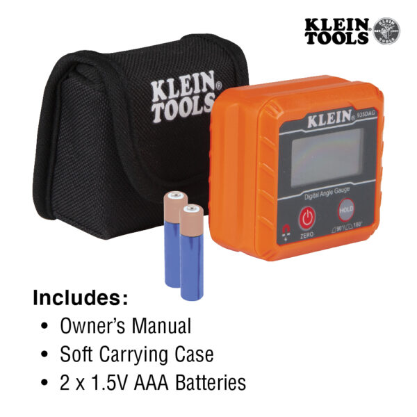 Klein Tools 935DAG Digital Electronic Level and Angle Gauge - Image 5