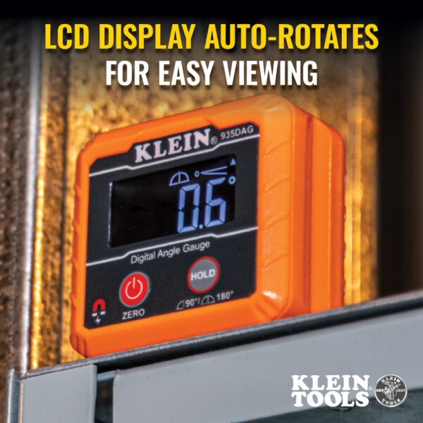 Klein Tools 935DAG Digital Electronic Level and Angle Gauge - Image 6