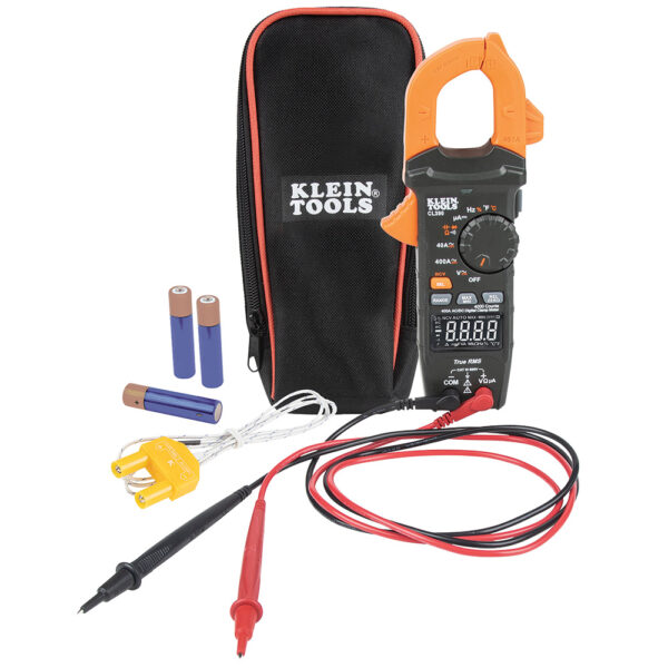 Klein Tool CL390 AC/DC Digital Clamp Meter, Auto-Ranging