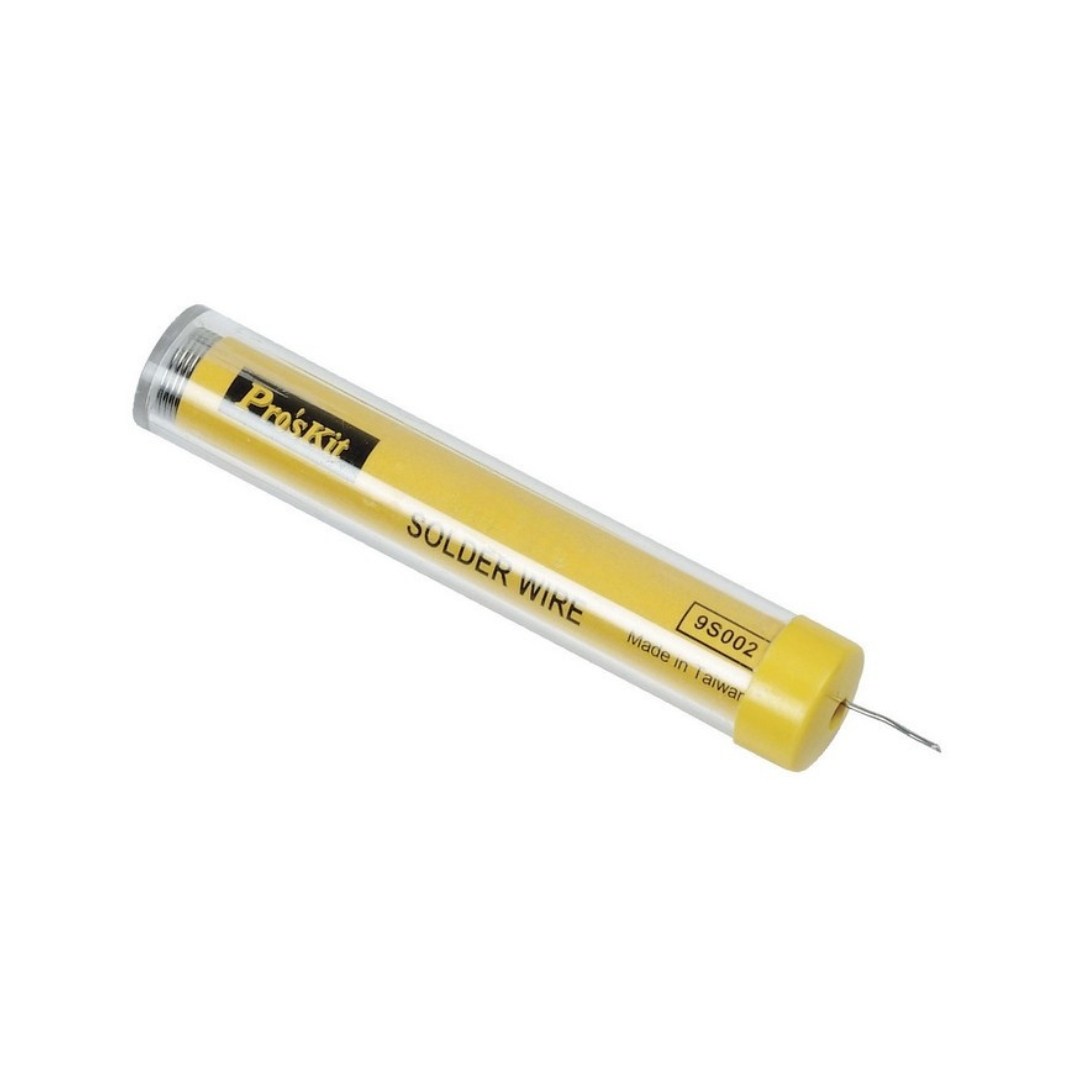 Proskit 9S002 Solder Wire w/2% Ag, 15g
