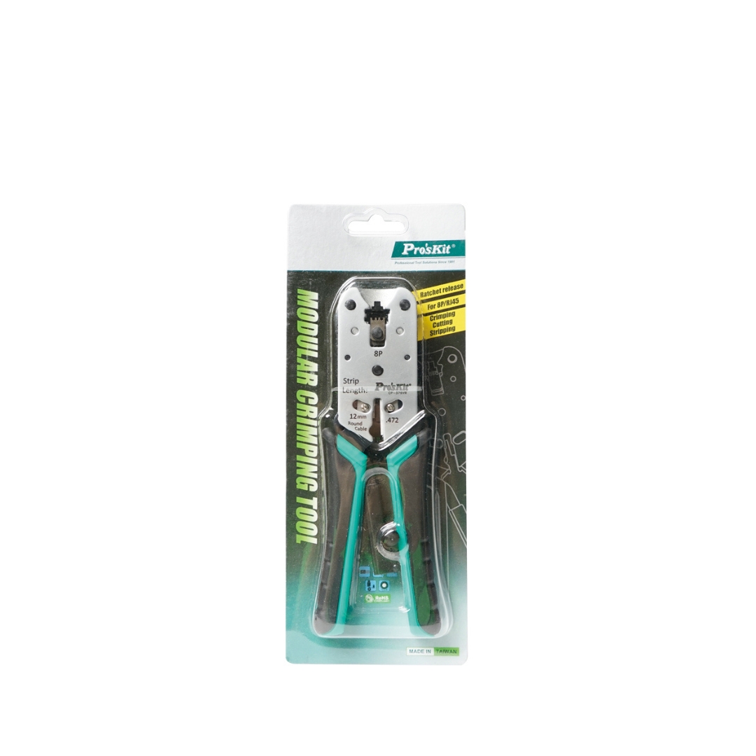 Proskit CP-376VR Professional Modular Crimp Tool (195mm) - Image 3
