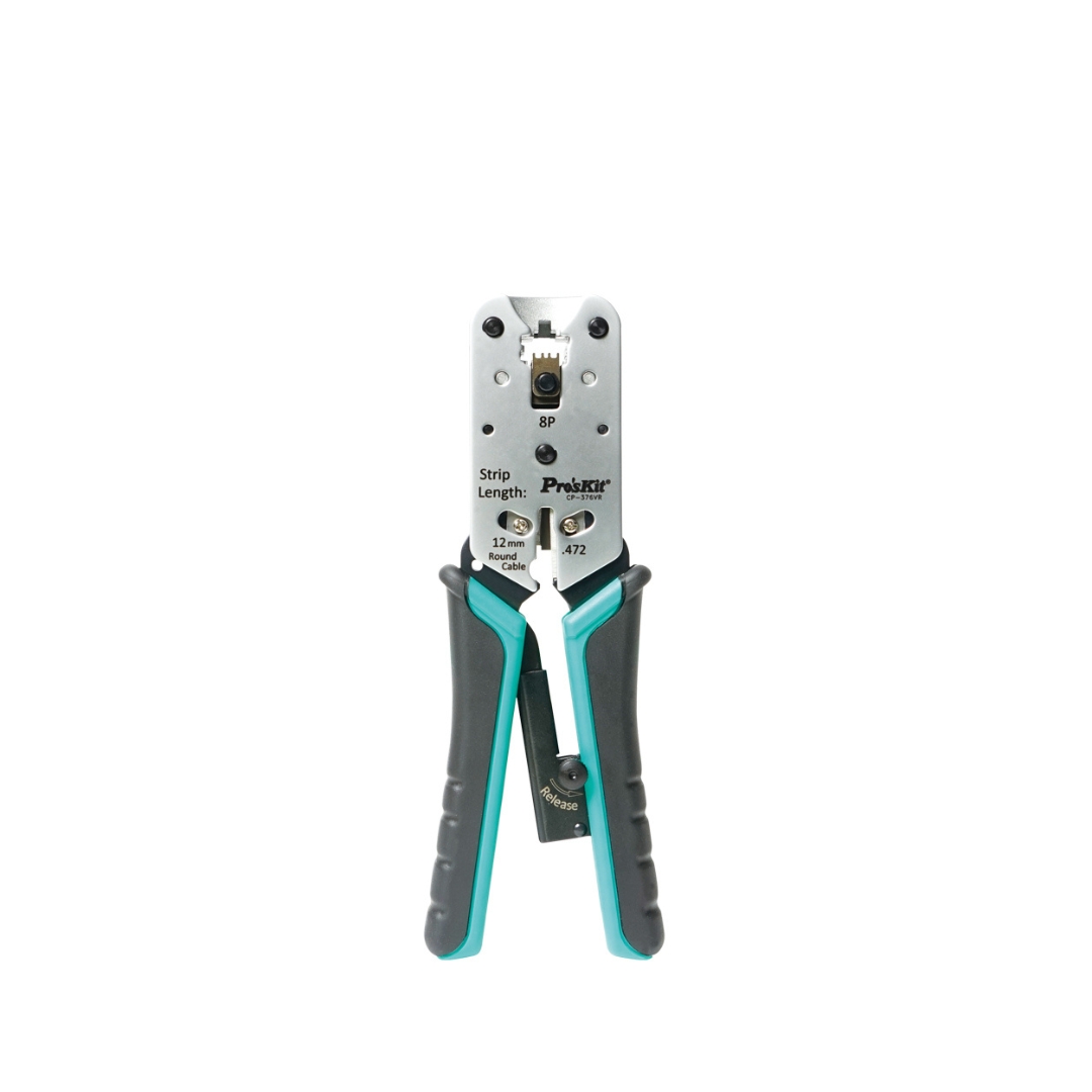 Proskit CP-376VR Professional Modular Crimp Tool (195mm)
