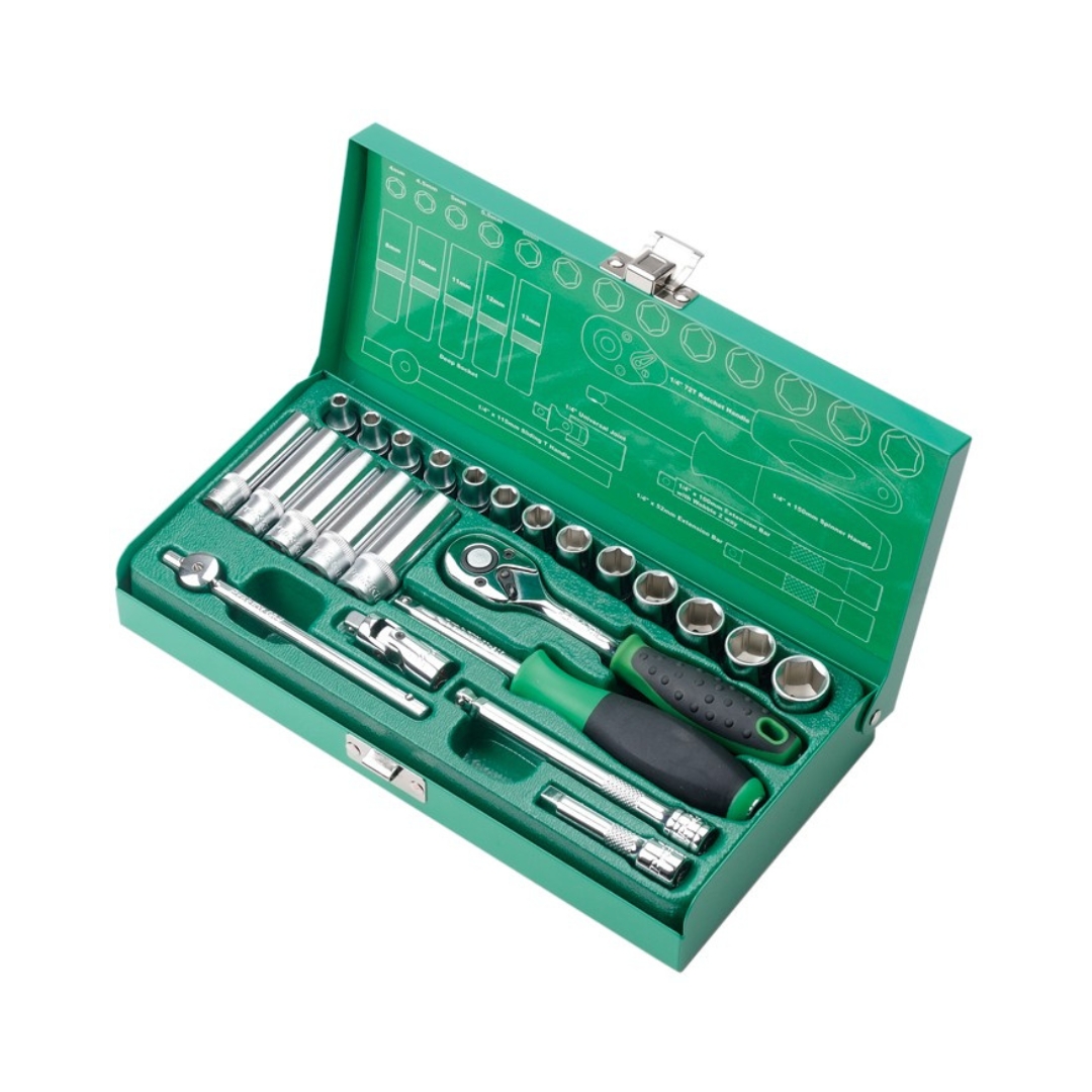 Proskit HW-22401M 24Pcs 6.3mm Driver Socket Tool Set - Image 2