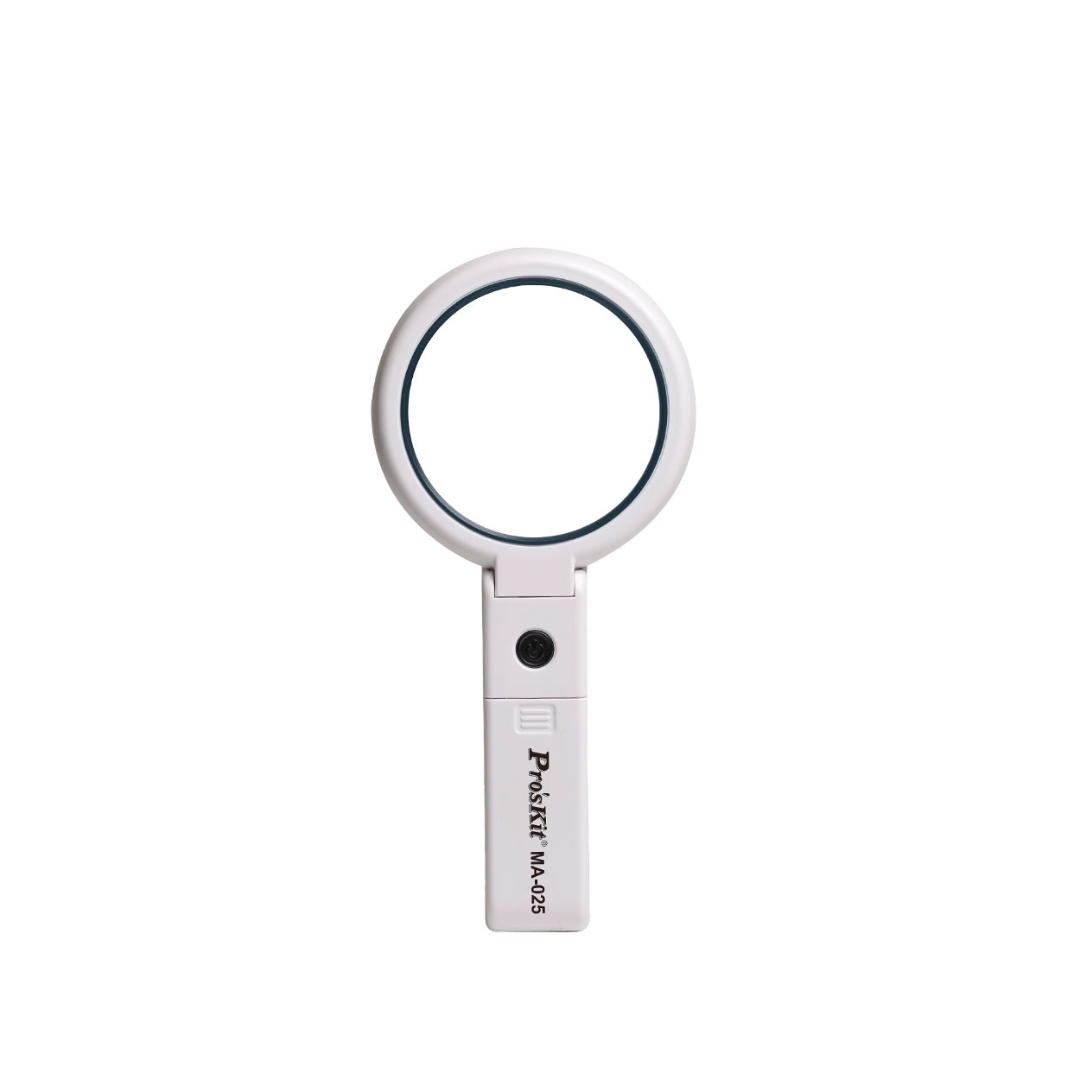 Proskit MA-025 Folding & Handheld USB LED Magnifier