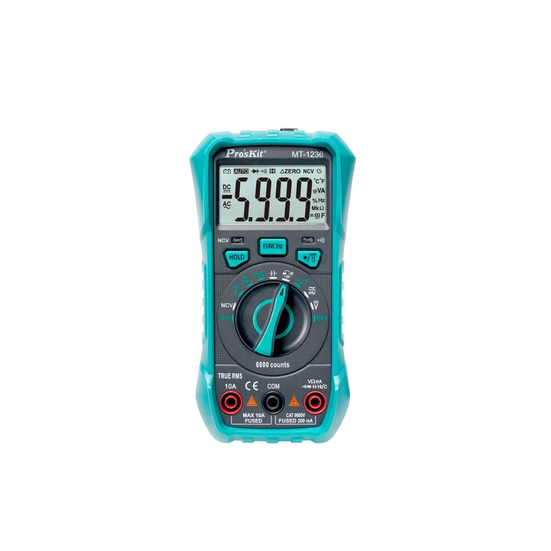 Proskit MT-1236 3-5/6 True-RMS Digital Multimeter
