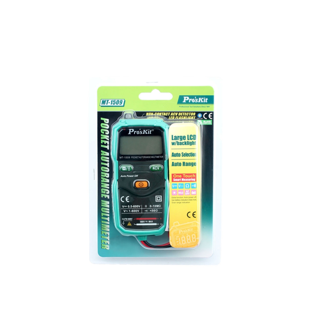 Proskit MT-1509 Pocket Autorange Multimeter - Image 2