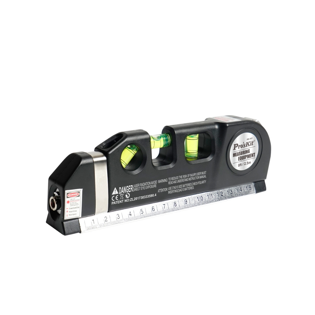 Proskit PD-161-C Multipurpose Laser Level Measuring Tape Ruler - Image 2