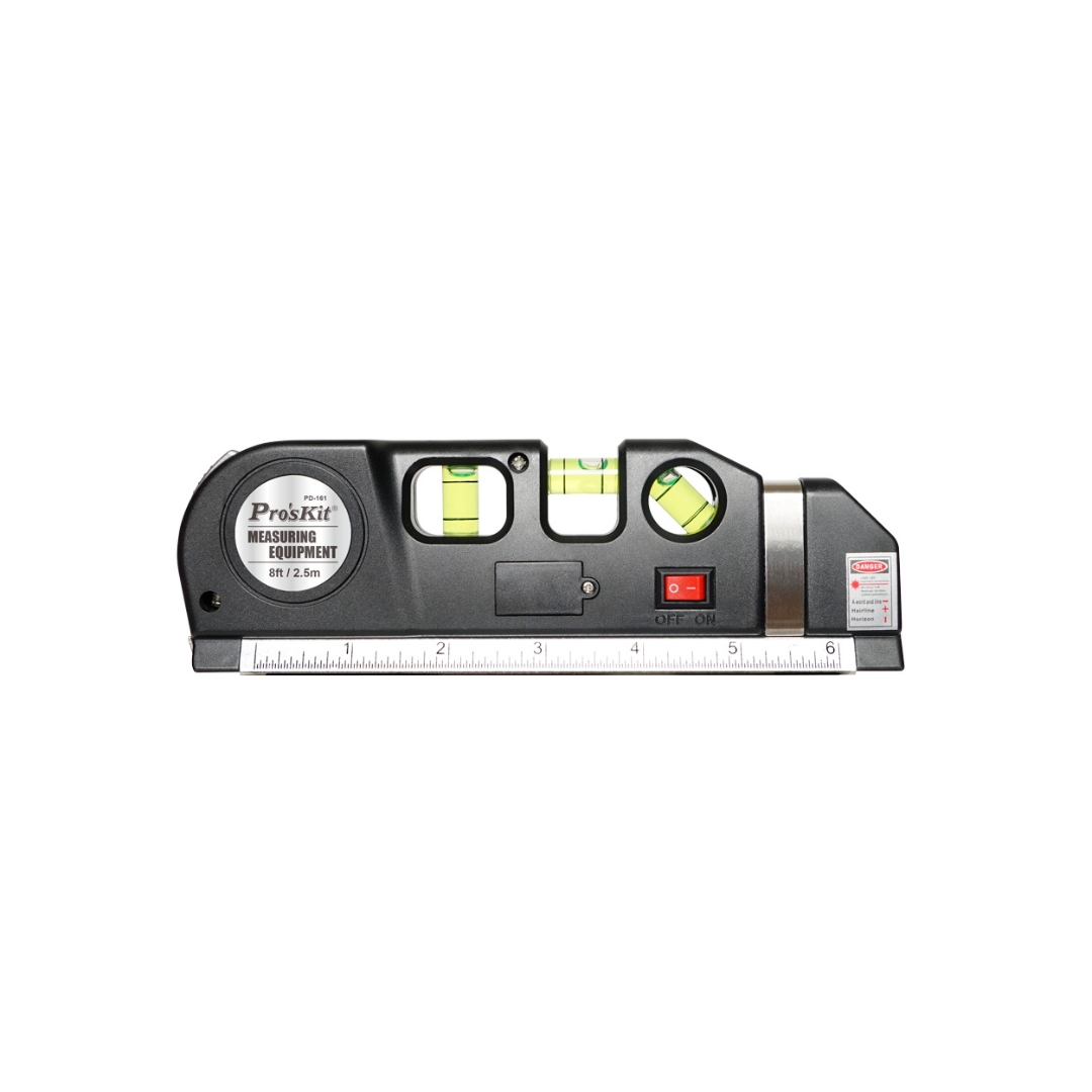 Proskit PD-161-C Multipurpose Laser Level Measuring Tape Ruler