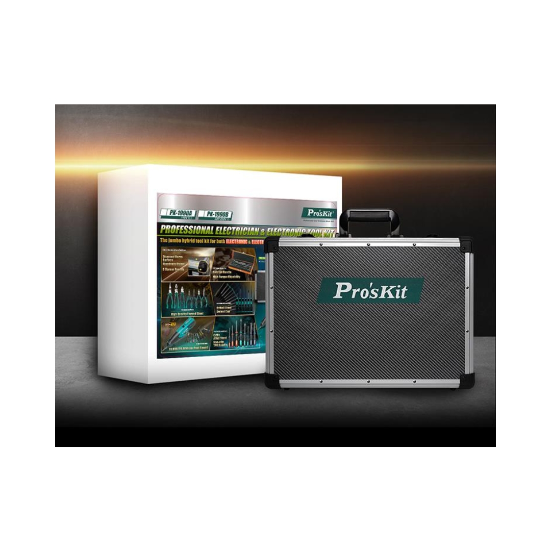 Proskit PK-1990B Professional Electrician & Electronic Tool Kit(220V) - Image 2