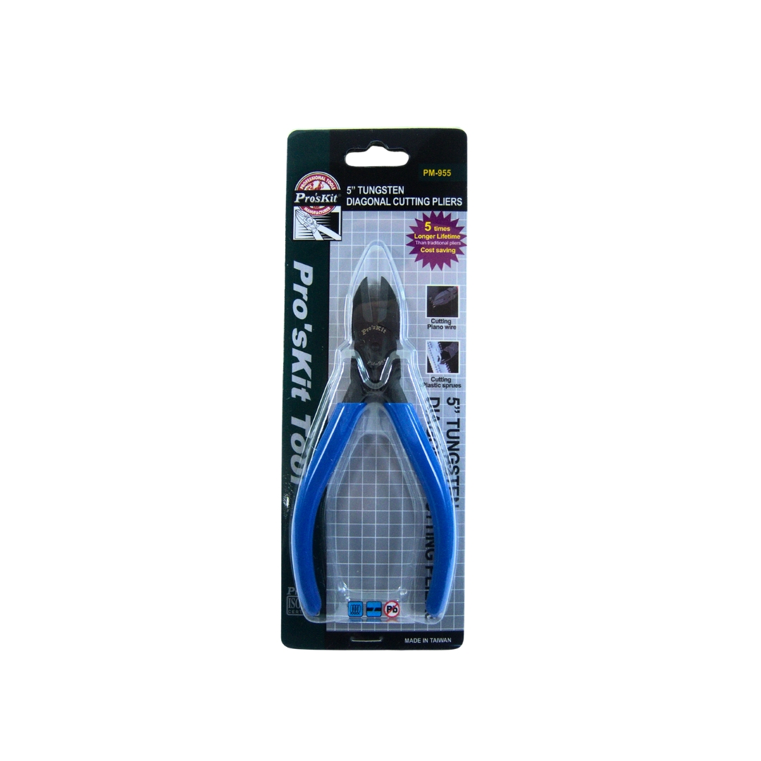 Proskit PM-955 Tungsten Diagonal Cutting Plier (130mm) - Image 3