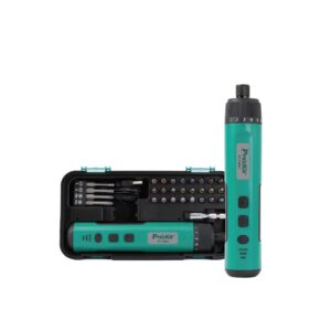 Proskit PT-1366U 3.6V Cordless Electric Screwdriver Set