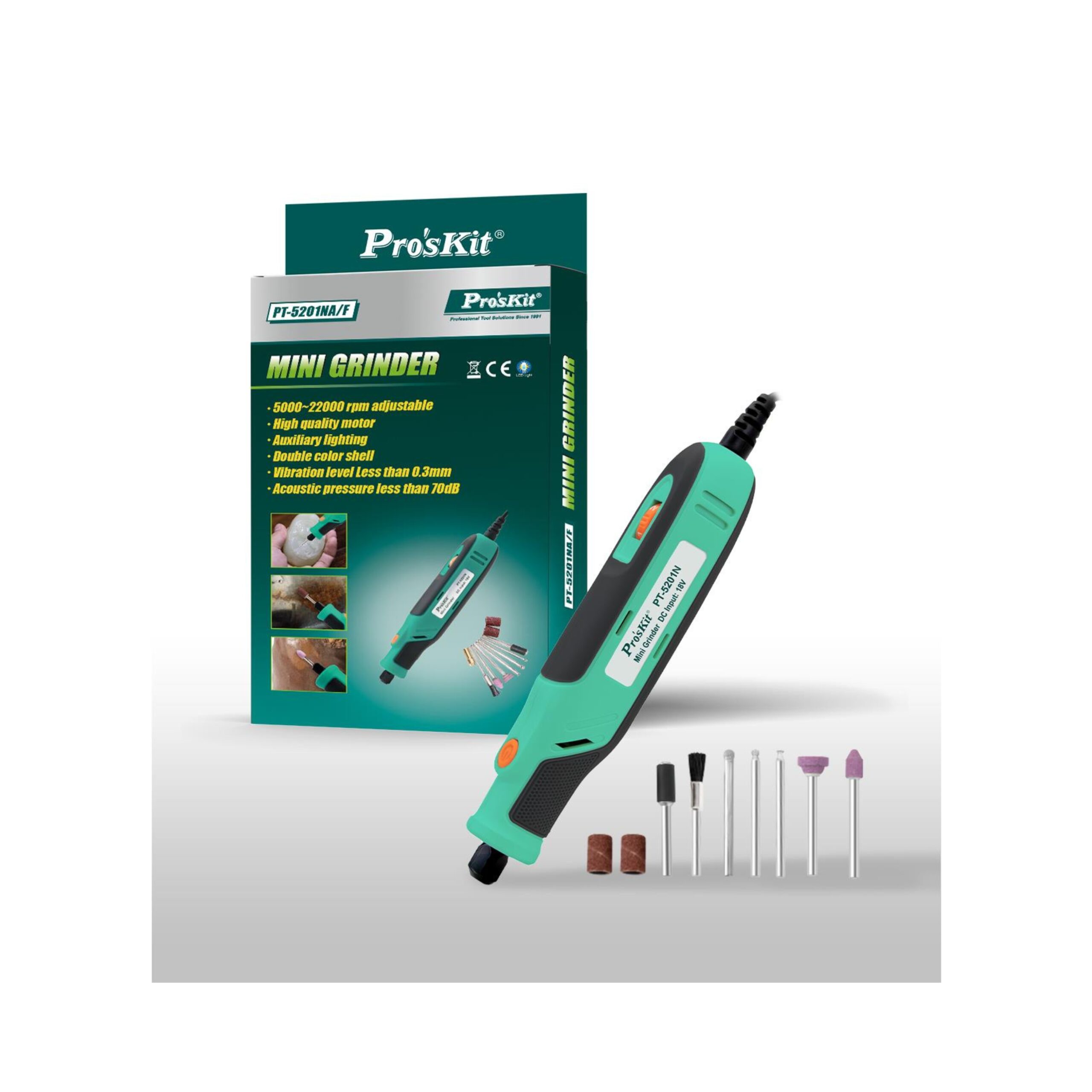 Proskit PT-5201NF Mini Grinder - Image 2