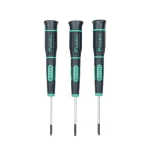 Proskit SD-081F 3Pcs Triangle Precision Screwdriver Set