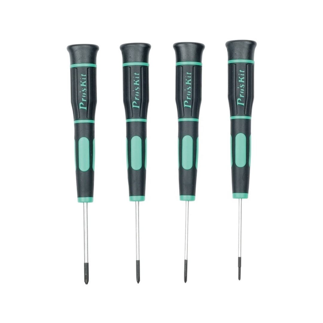 Proskit SD-081G 4Pcs TRI-wing Precision Screwdriver Set