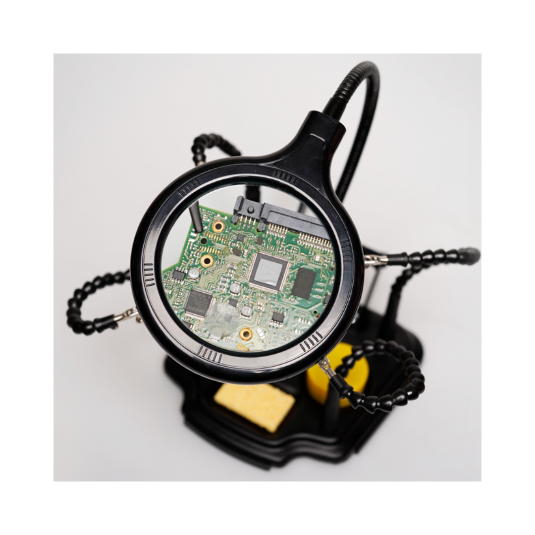 Proskit SN-396N Soldering Helping Hand with LED Magnifier - Image 2