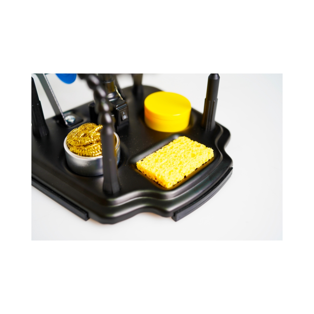 Proskit SN-396N Soldering Helping Hand with LED Magnifier - Image 3