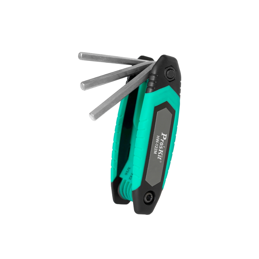 Proskit HW-122M Folding Type Hex Key Set (Metric) - Image 4