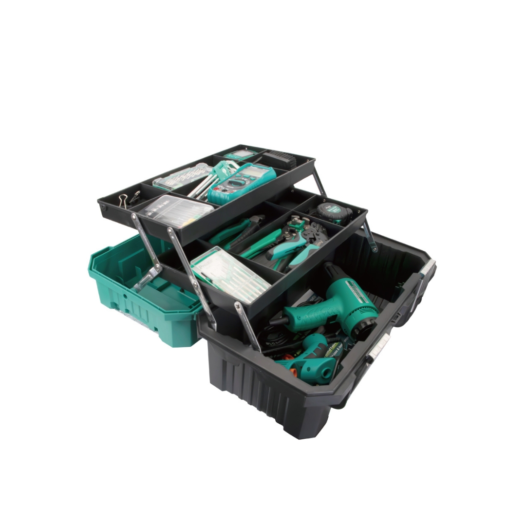 Proskit SB-510 21" 3-Layer Folding Multi-Function Tool Box - Image 2
