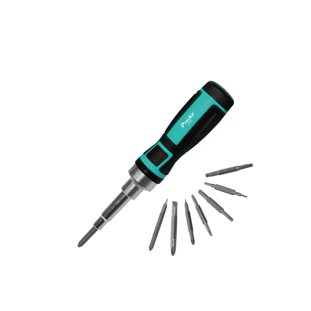 Proskit SD-9821 16 in 1 Ratchet Screwdriver Set