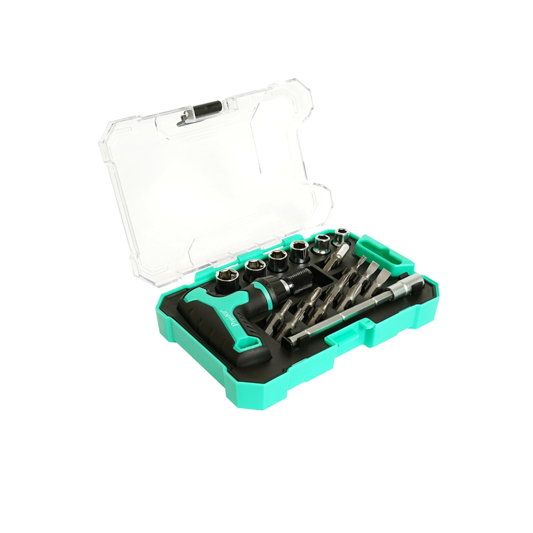 Proskit SD-2320M 18 in 1 Mini T-handle RatchetSet - Image 2